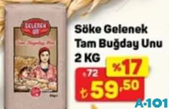 SÖKE GELENEK TAM BUĞDAY UNU 2 KG SÖKE GELENEK TAM BUĞDAY UNU 2 KG
